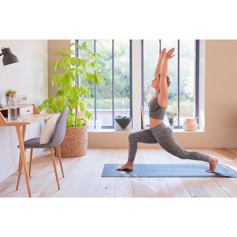Yoga Mati 4 Mm Koyu Yesil Essentiel Domyos By Decathlon