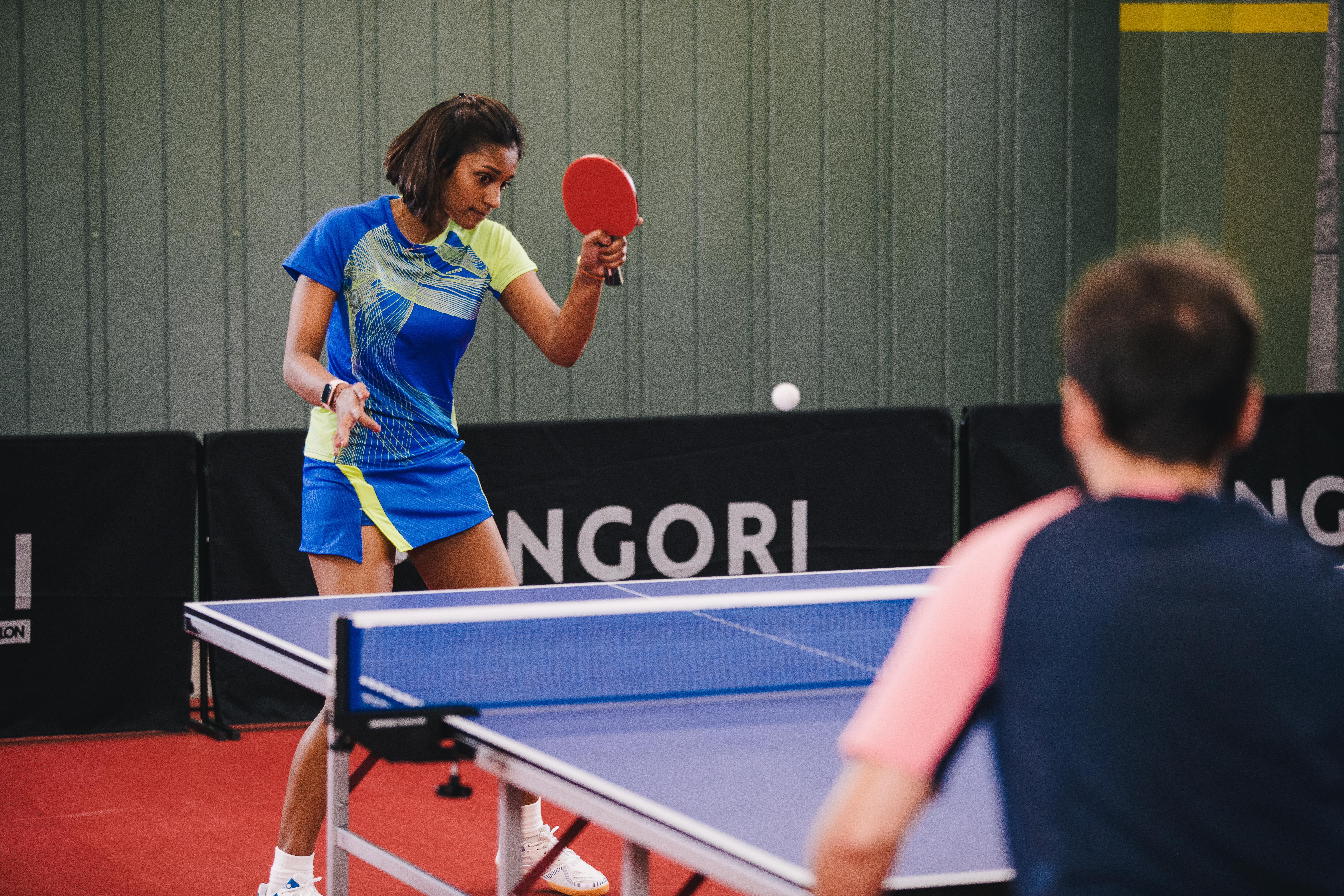 Table de tennis de table - TTT 100 bleu - PONGORI