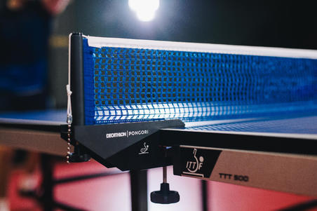 СТОЛ ДЛЯ НАСТОЛЬНОГО ТЕННИСА TTT 500 для игры в помещении. одобрен ITTF