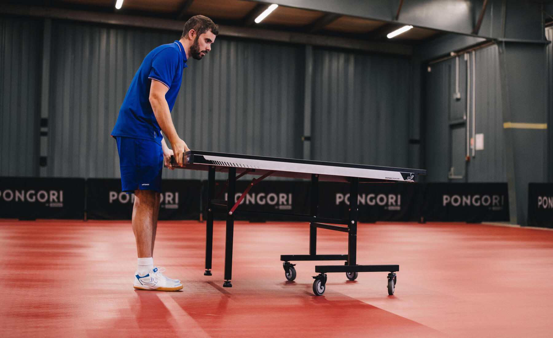 MESA DE PING PONG TTT 100 PONGORI - Decathlon