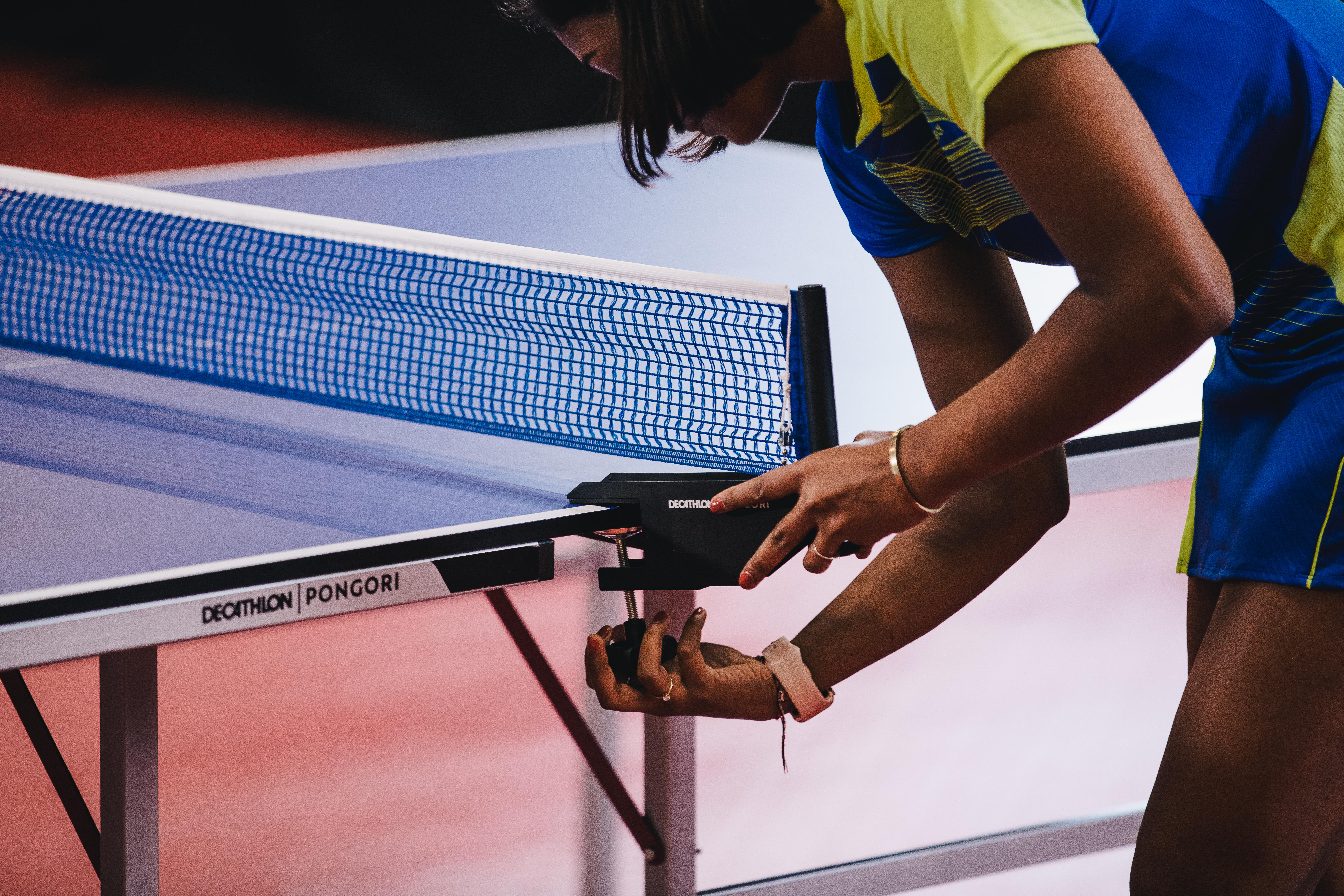 Table de tennis de table - TTT 100 bleu - PONGORI