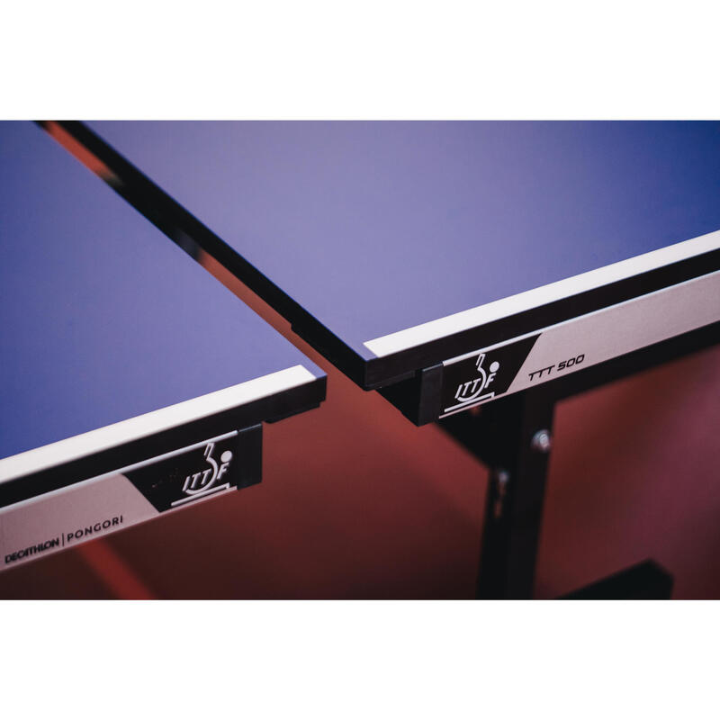 Mesa ping pong interior tablero 22 mm Pongori Club TTT 500 ITTF