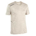 T-shirt running respirant homme - Dry+ bleu de prusse - DECATHLON