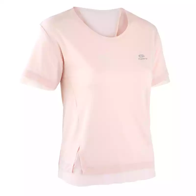 Feel Women's Running Breathable Short-Sleeved T-shirt - pink