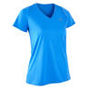 Футболка жіноча Run Dry для бігу блакитна -- 8569151