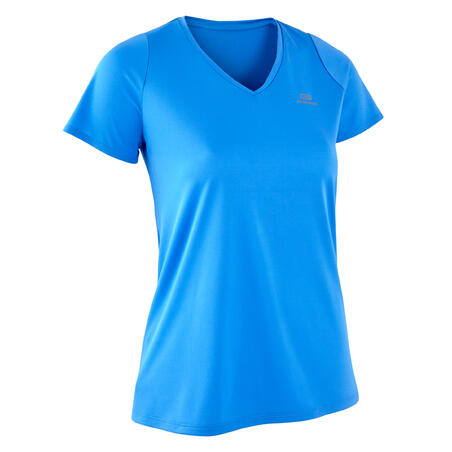 Women's short-sleeved breathable running T-Shirt Dry - blue