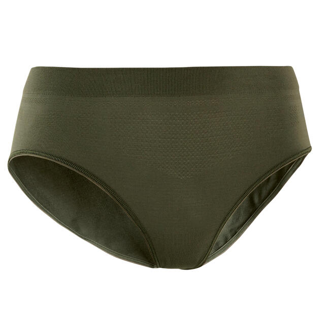 WOMEN'S BREATHABLE RUNNING PANTIES ASHY KHAKI