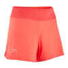 Laufshorts Run Dry Damen rosa/koralle