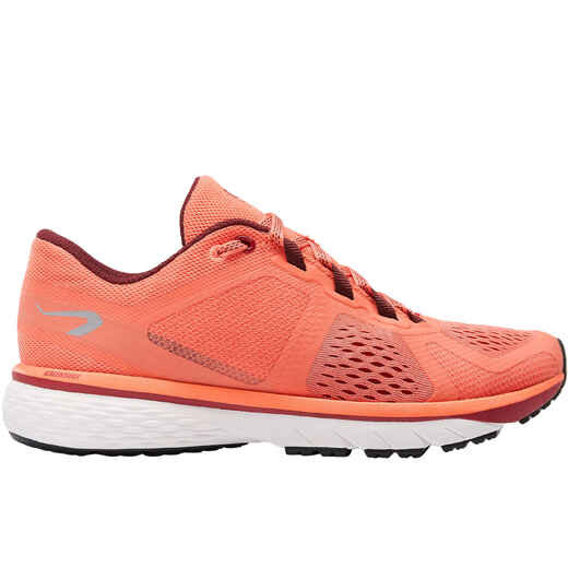 
      KALENJI RUN SUPPORT CONTROL WOMEN'S RUNNING SHOES - CORAL PINK
  