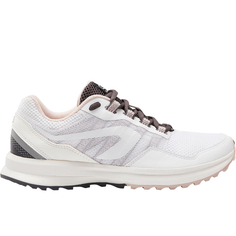 WOMEN'S RUNNING SHOES - ACTIVE GRIP - WHITE/PINK