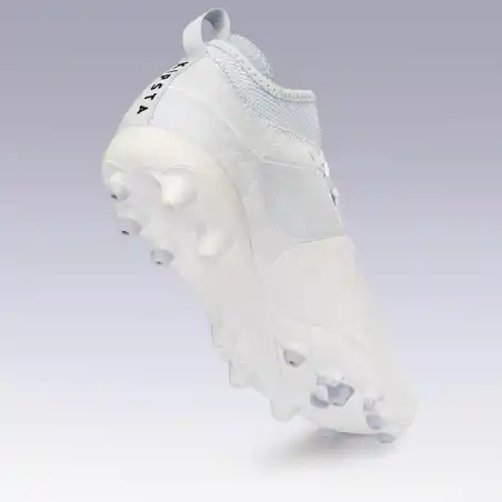 Adult Mixed Ground Football Boots Agility 900 Mesh MiD - White