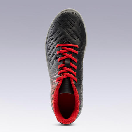 Hard Ground Football Boots Agility 100 HG - Black/Red