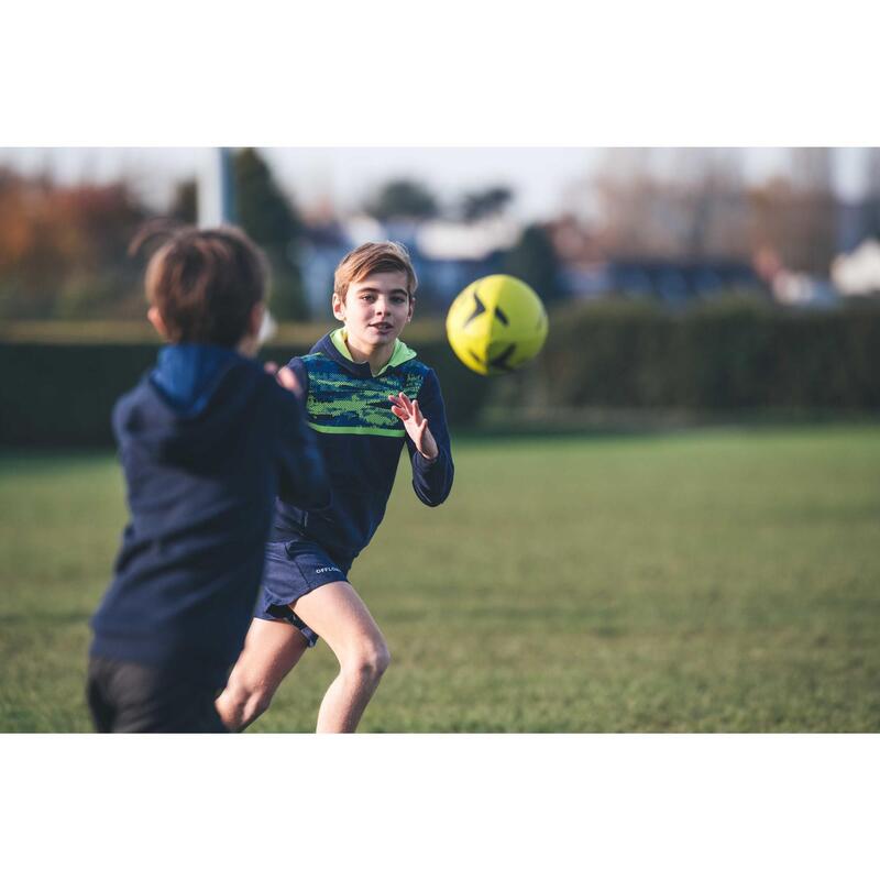 Rugbyball Einsteiger Größe 3 gelb