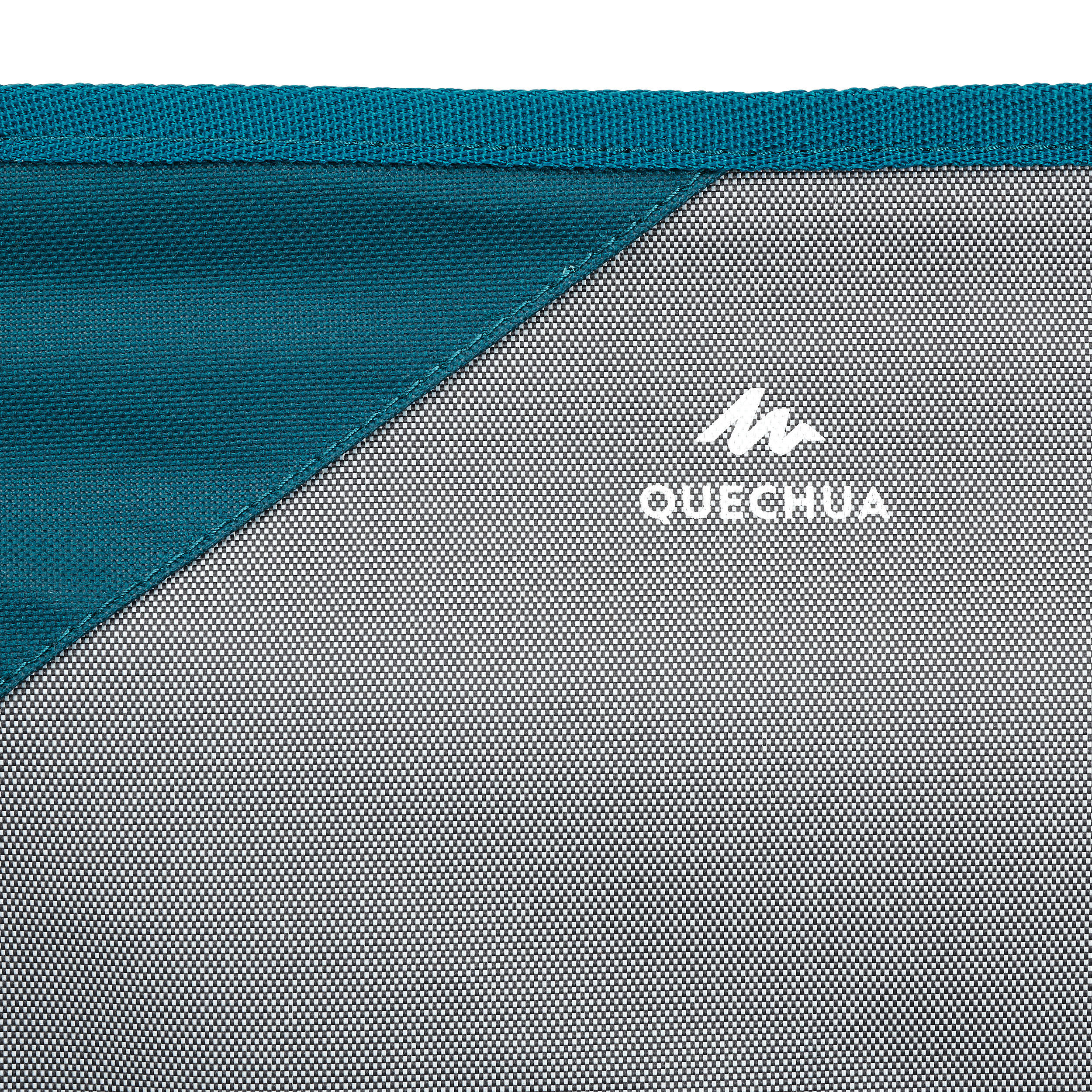 Folding Camping Chair- MH 500 Grey - QUECHUA