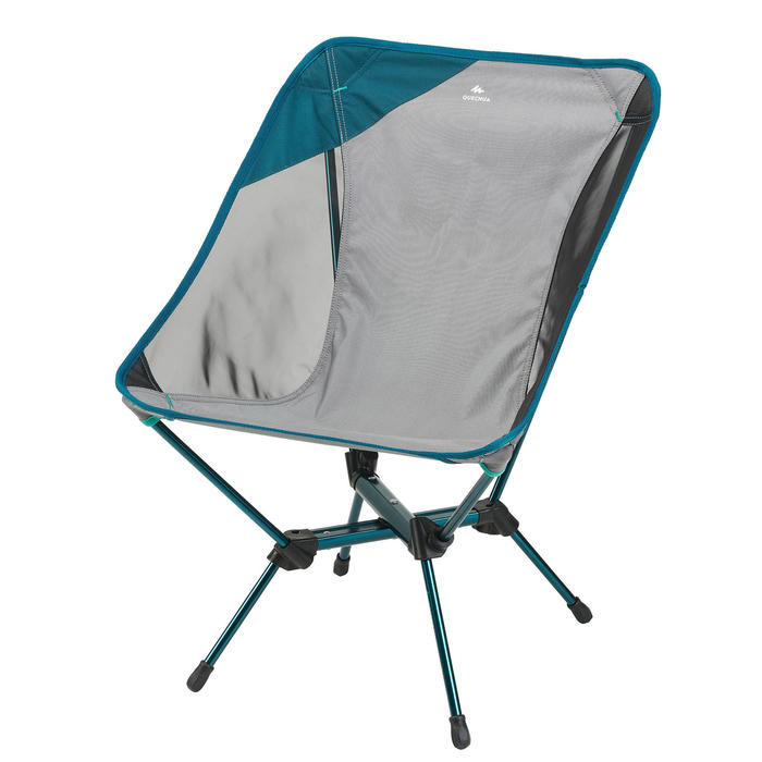 FOLDING CAMPING CHAIR MH500 GREY Decathlon
