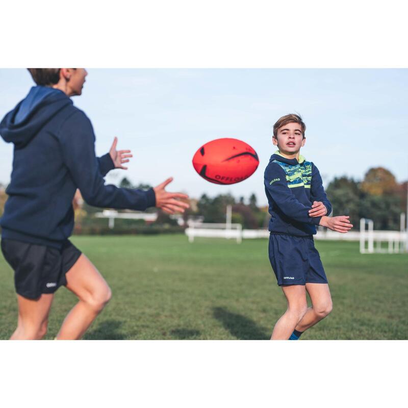 Ballon De Rugby Enfant Taille 3 - Inititation Light Jaune OFFLOAD