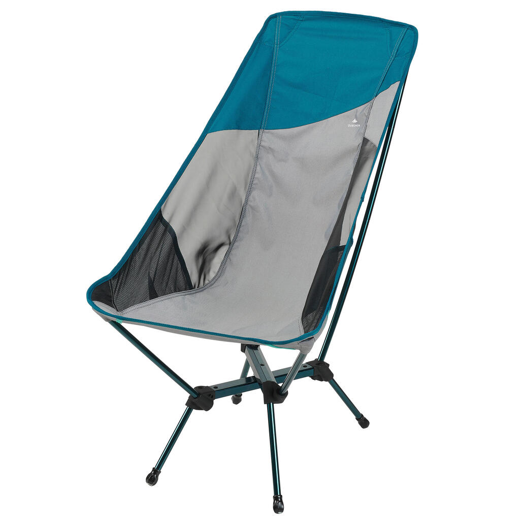 Campingstuhl niedriger Klappstuhl MH500 XL 