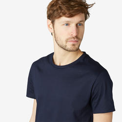 100% Cotton Fitness T-Shirt Sportee - Navy Blue