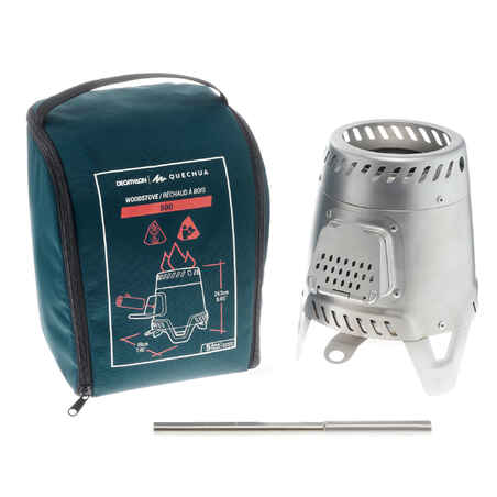 Wood-Burning Camping Stove - MH500 - Light Grey