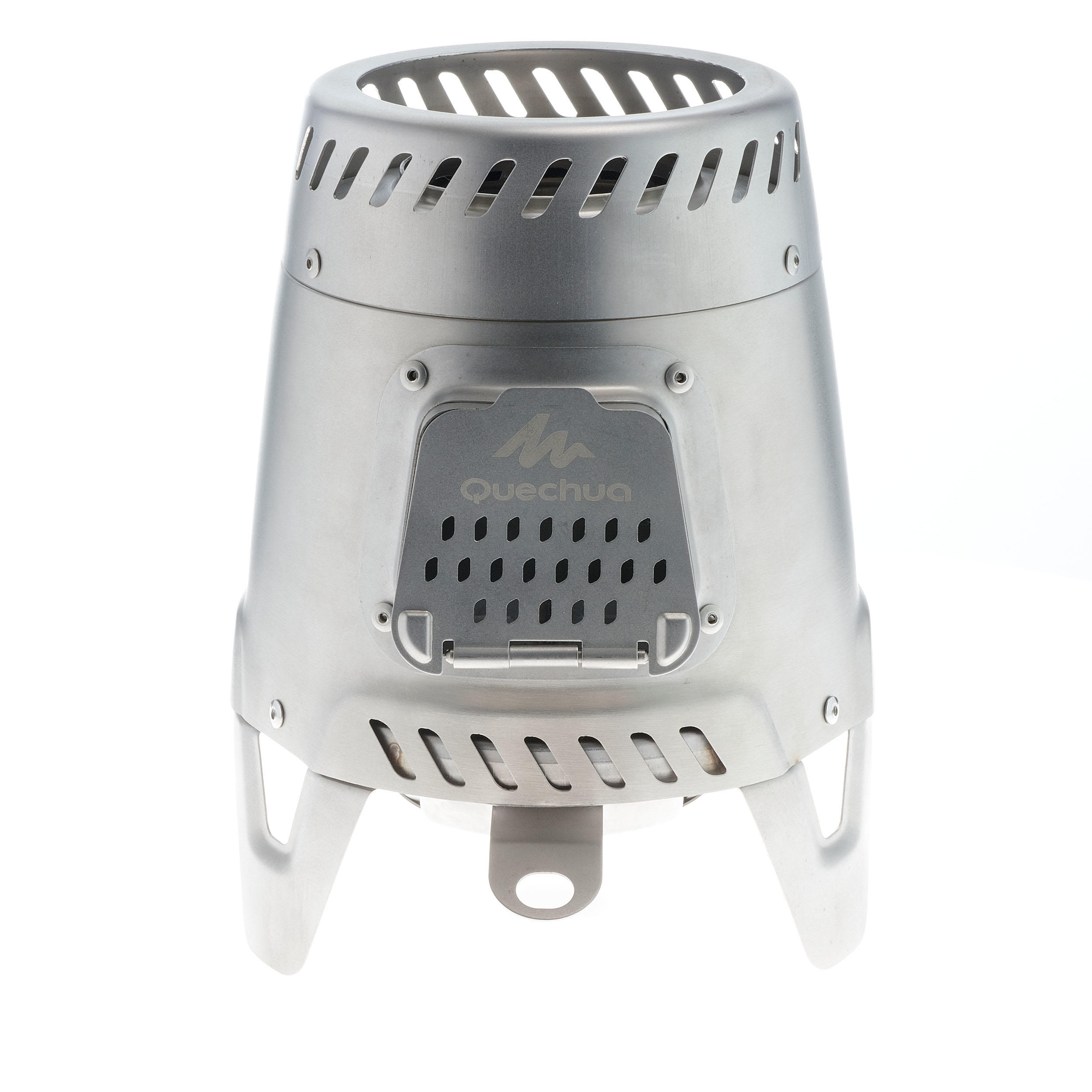 Wood-Burning Camping Stove - MH500 - Light Grey QUECHUA - Decathlon