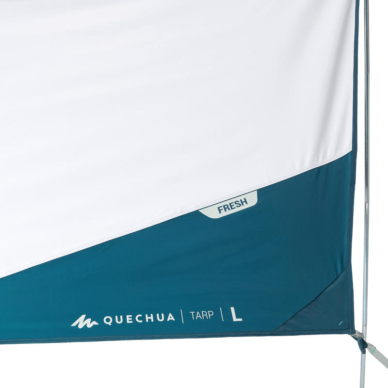 tarp top Valance Canopy Tops 20' x 30' Valance Canopy for a 18' x 30' frame / Heavy Duty Poly / Tan L  x  W:5 ft  x  7 ft Faltzelt FleXtents PRO Steel Gear Rock or event spaces while