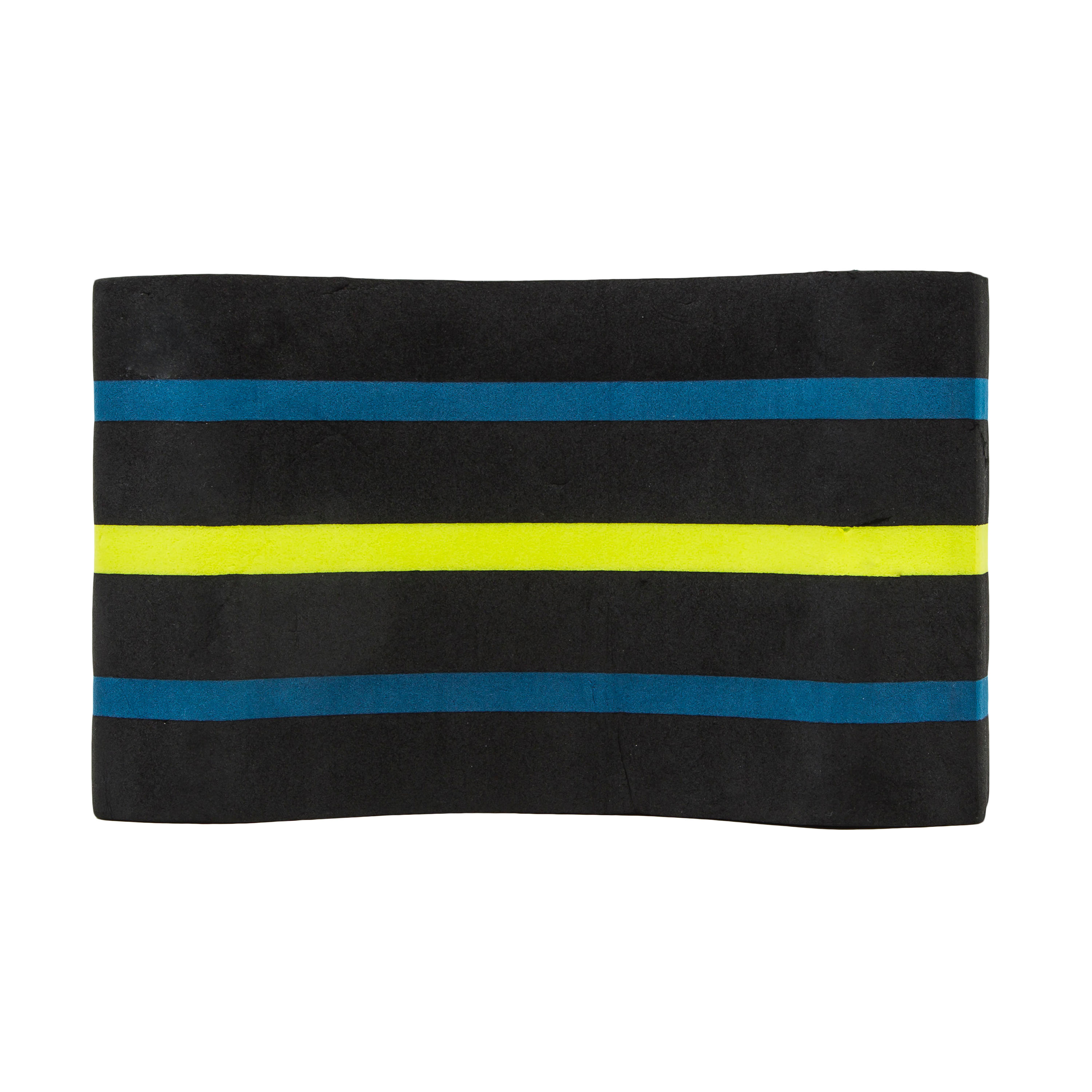 SWIMMING PULL BUOY SIZE M - BLACK/YELLOW 3/4