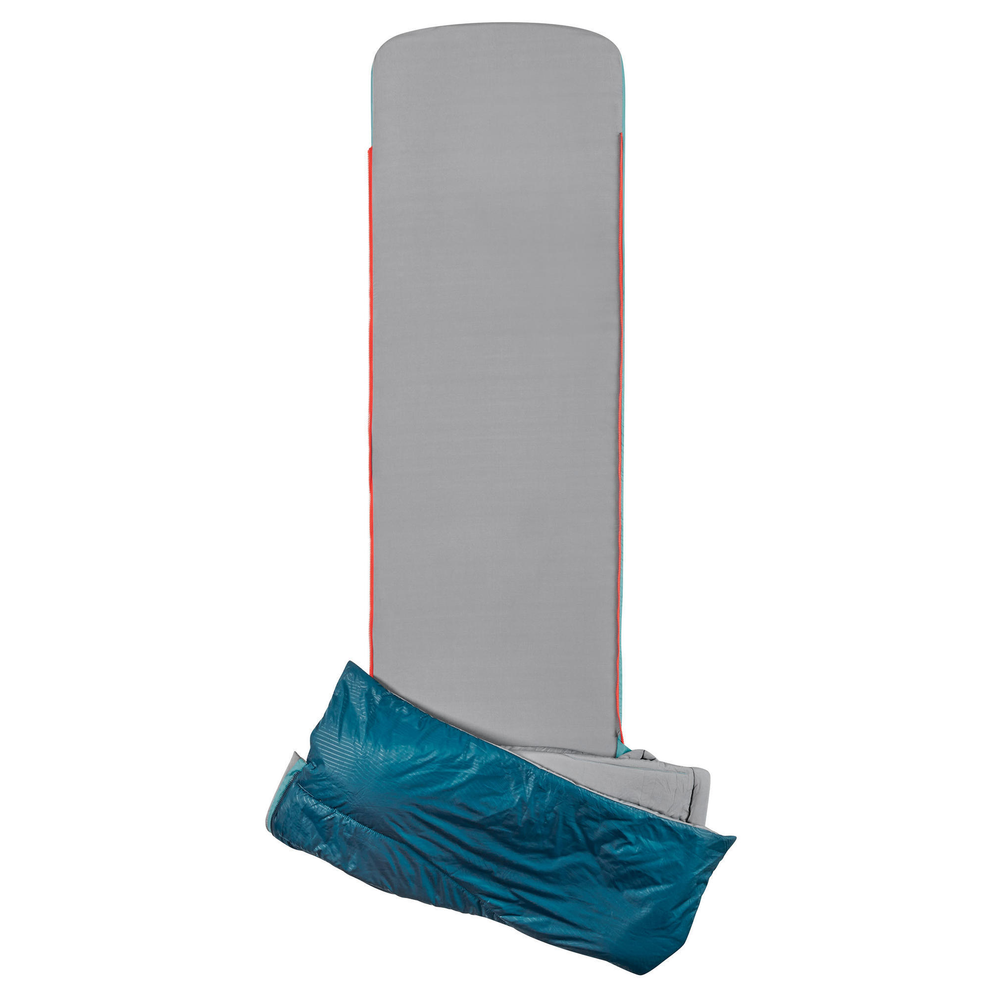2 IN 1 SLEEPING BAG SLEEPIN BED MH500 15 C L BLUE