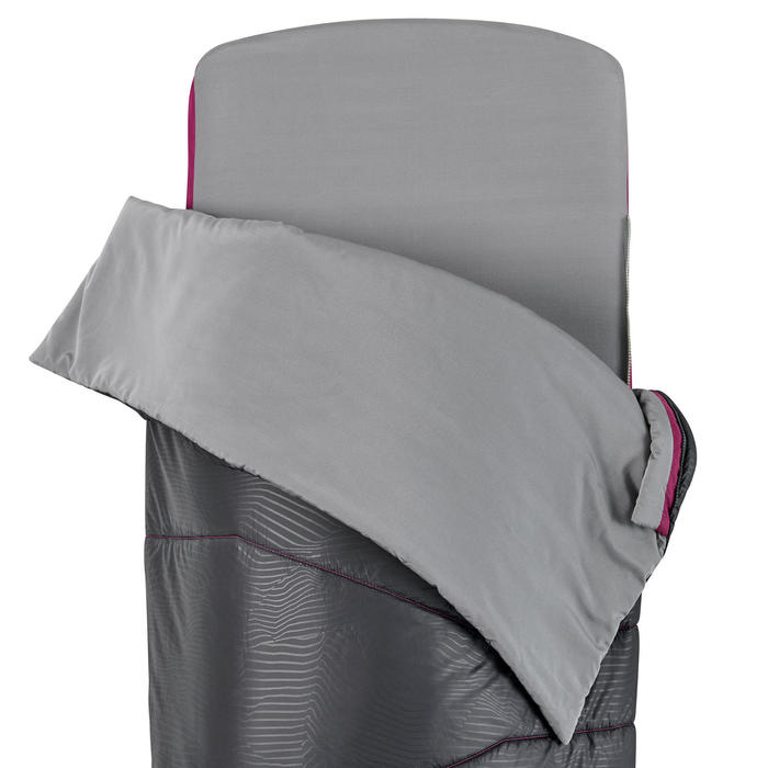 SLEEPIN BED MH500 SAC DE COUCHAGE ET MATELAS 2 EN 1 BLEU 15°C L QUECHUA Decathlon