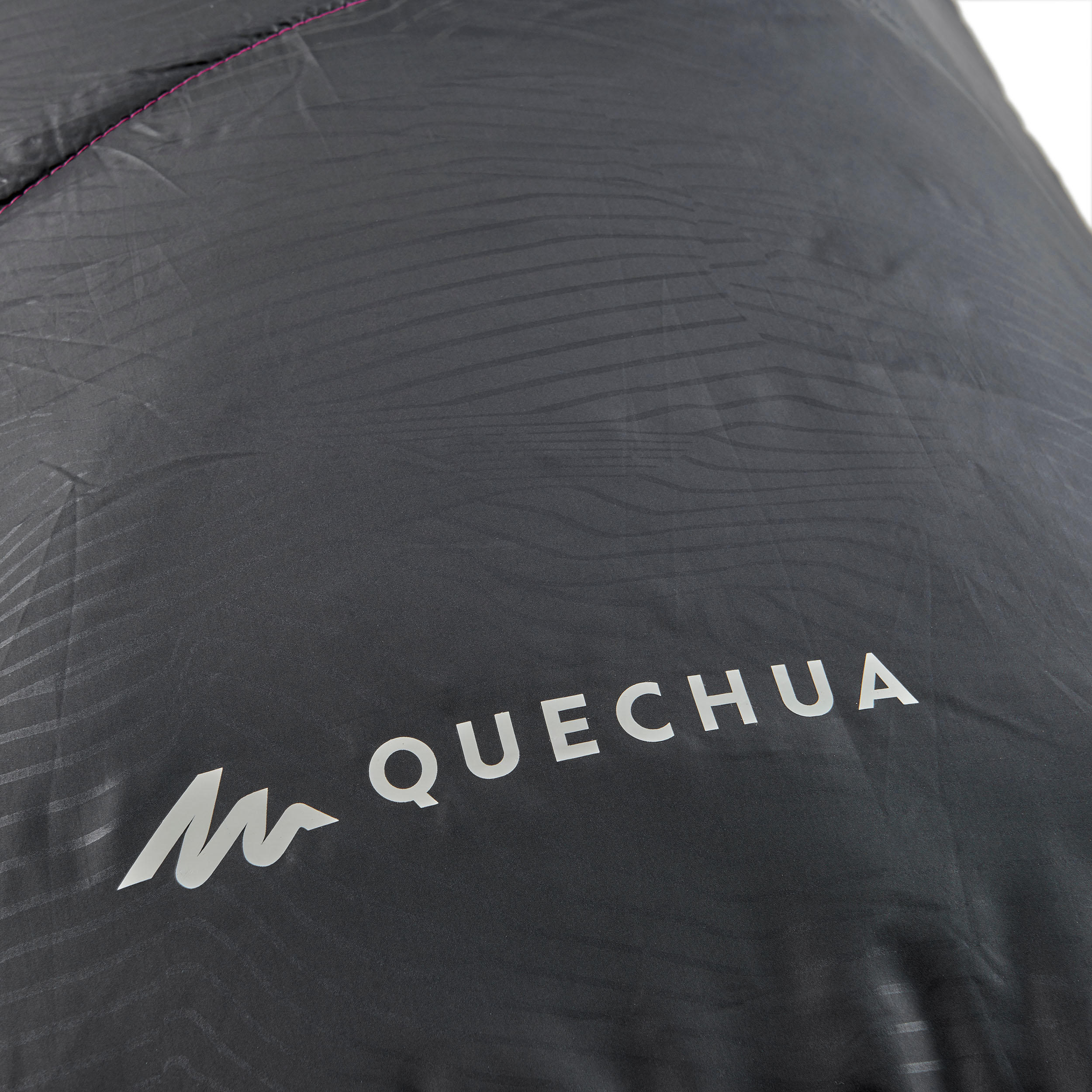 SAC DE COUCHAGE 2 EN 1 - SLEEPIN BED MH500 15°C L PRUNE 11/14