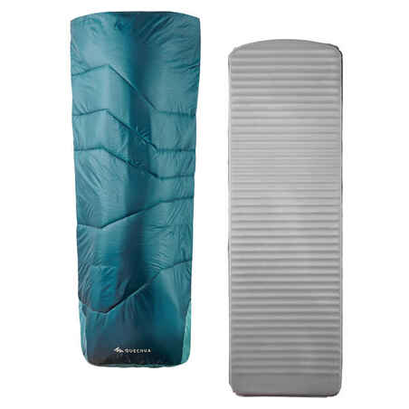 2-IN-1 SLEEPING BAG - SLEEPIN BED MH500 15°C XL