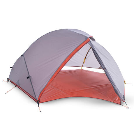 ultralight groundsheet tent trek orange forclaz