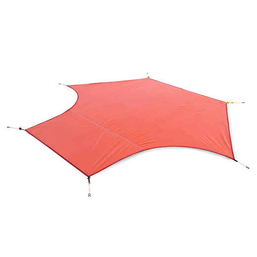 
      Ultralight Tent Groundsheet for 2 People - Orange
  