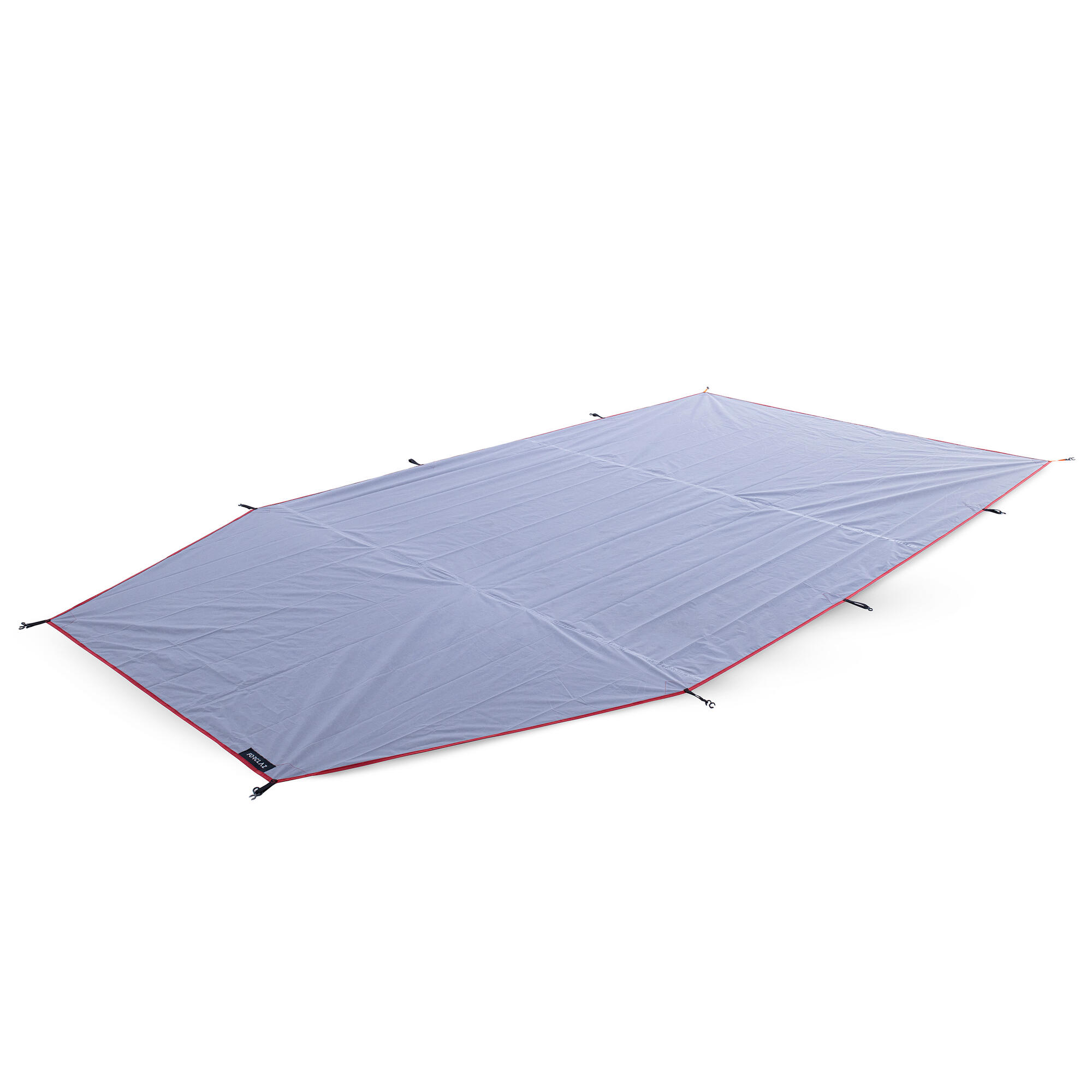 Lightweight Tent Groundsheet for 4 People TREK 500 Grey forclaz