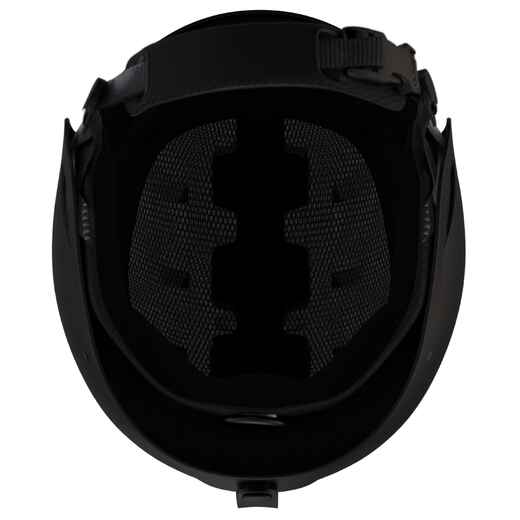 
      Skihelm Erwachsene feste Ohren - HRC500 schwarz 
  