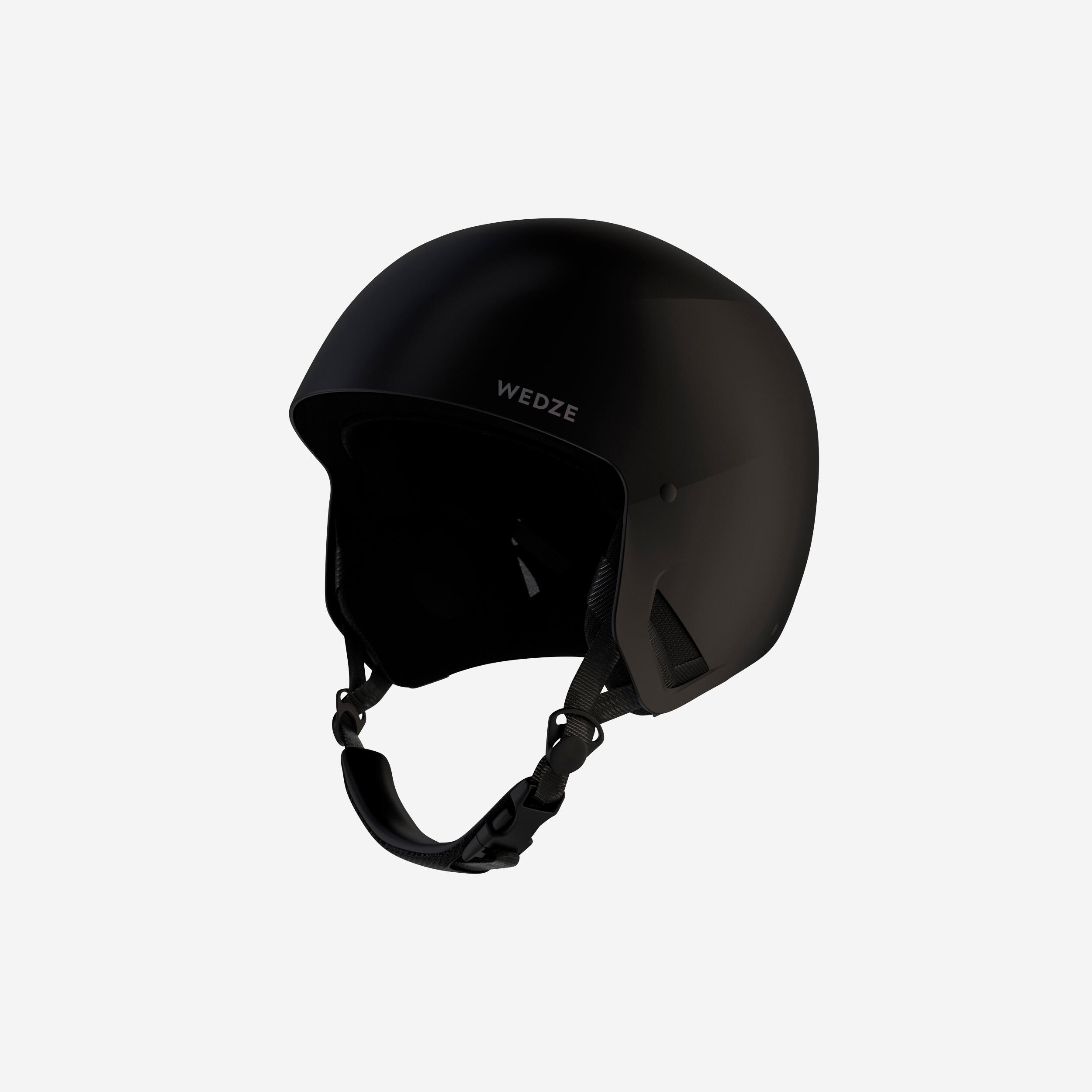 Adult rigid ear-piece ski helmet - HRC 500 - black 10/10