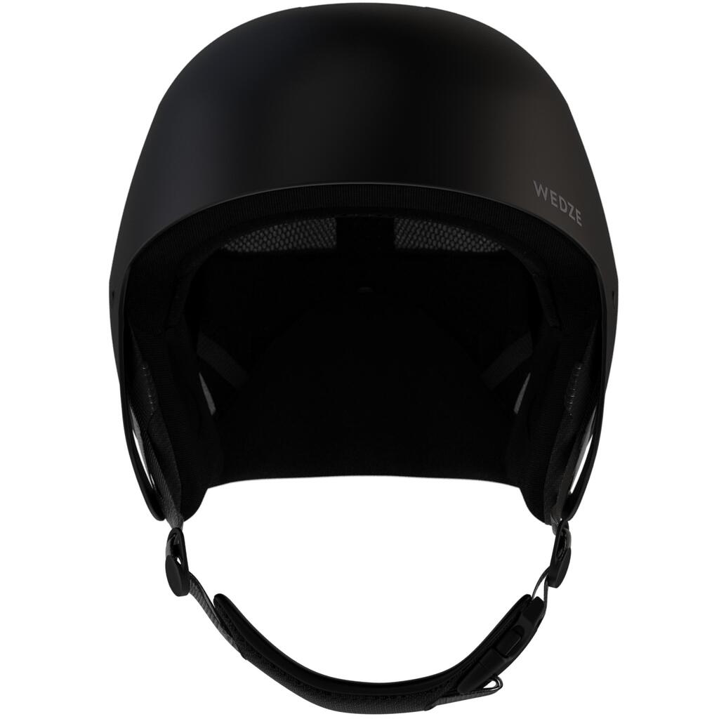 Adult rigid ear-piece ski helmet - HRC 500 - black