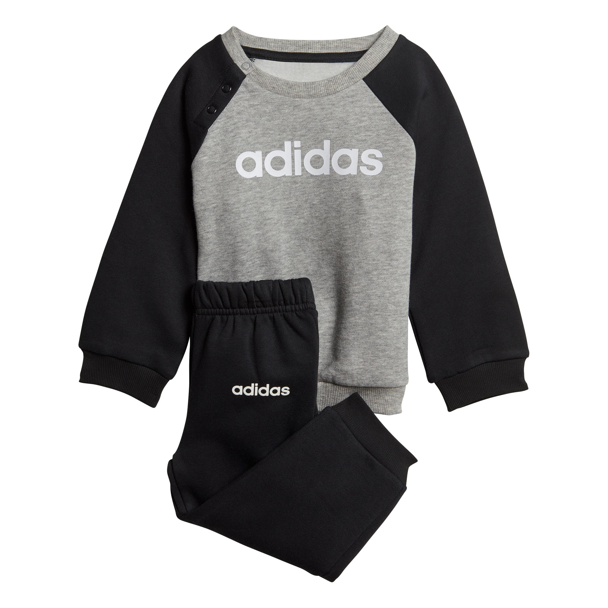 baby adidas tracksuit grey
