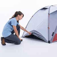 Dome Trekking Tent - 2 person - MT500 Fresh & Black