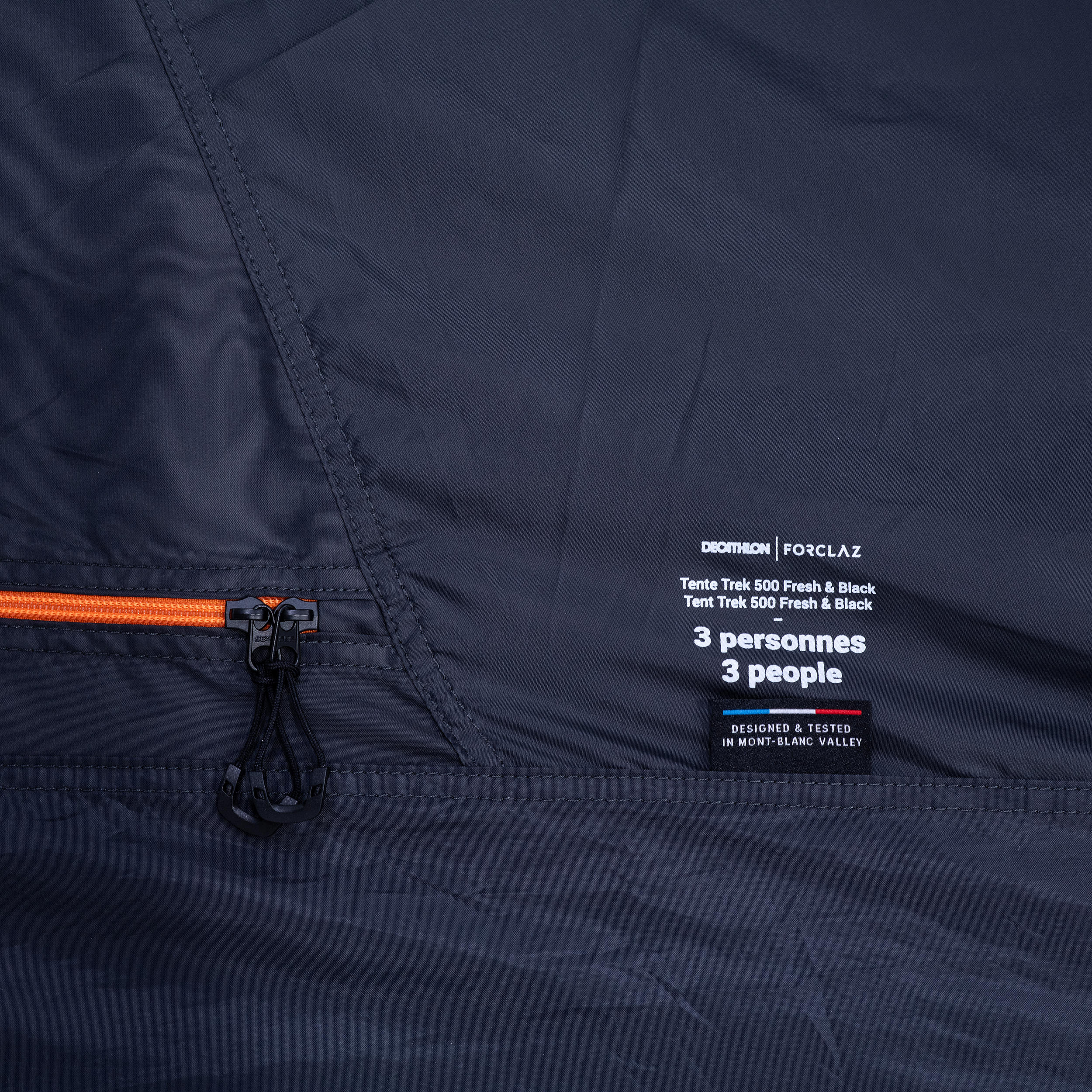 Namiot trekkingowy kopułowy Forclaz MT500 Fresh&Black dla 3 osób 15/21