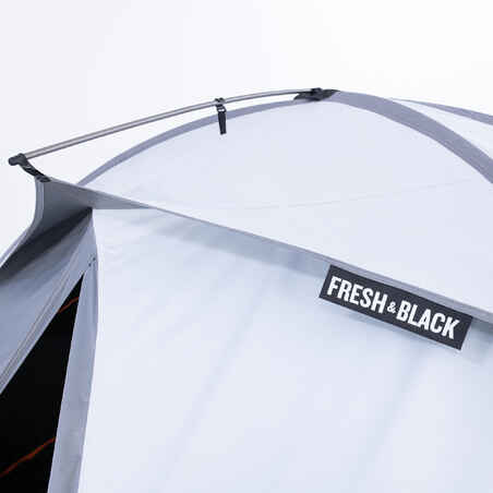 خيمة رحلات 3 مواسم بقبة لشخصين - Trek 500 Fresh & Black