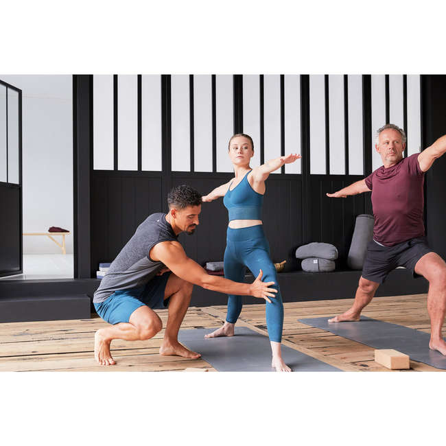 Mata YOGA GRIP+ 5MM DOMYOS MATY DO JOGI Joga Decathlon