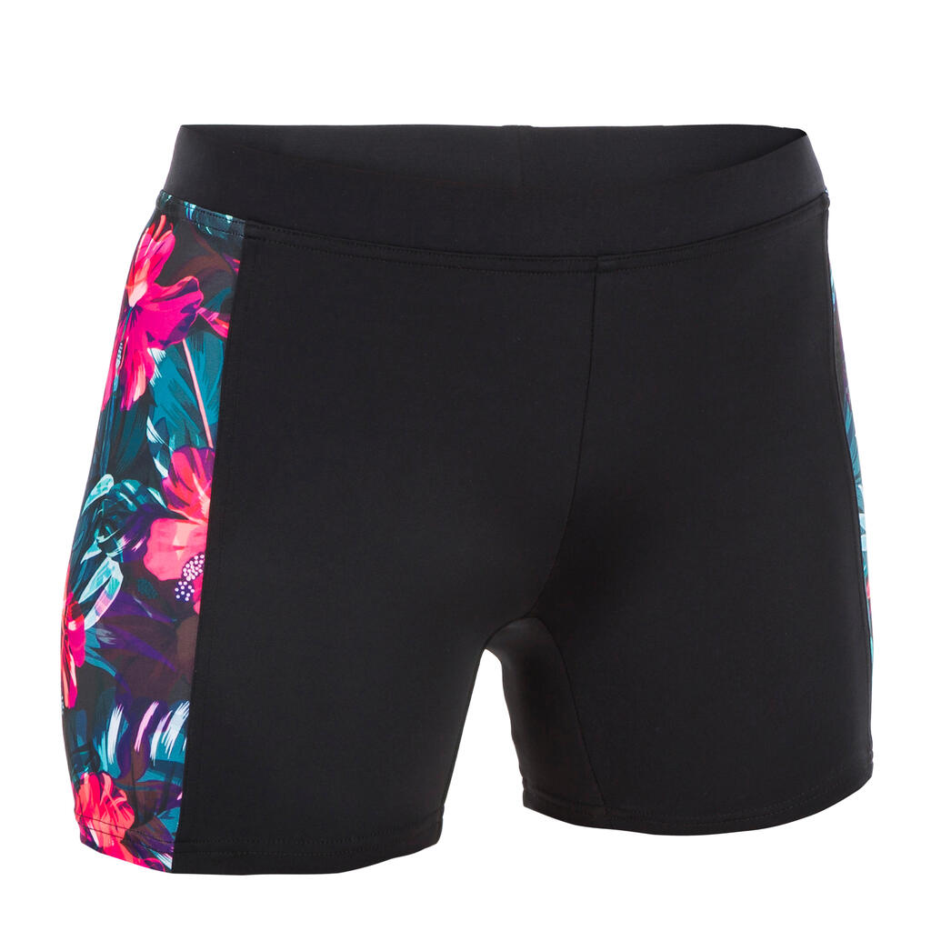 Surf-Shorts Damen Reva Foamy schwarz/pink