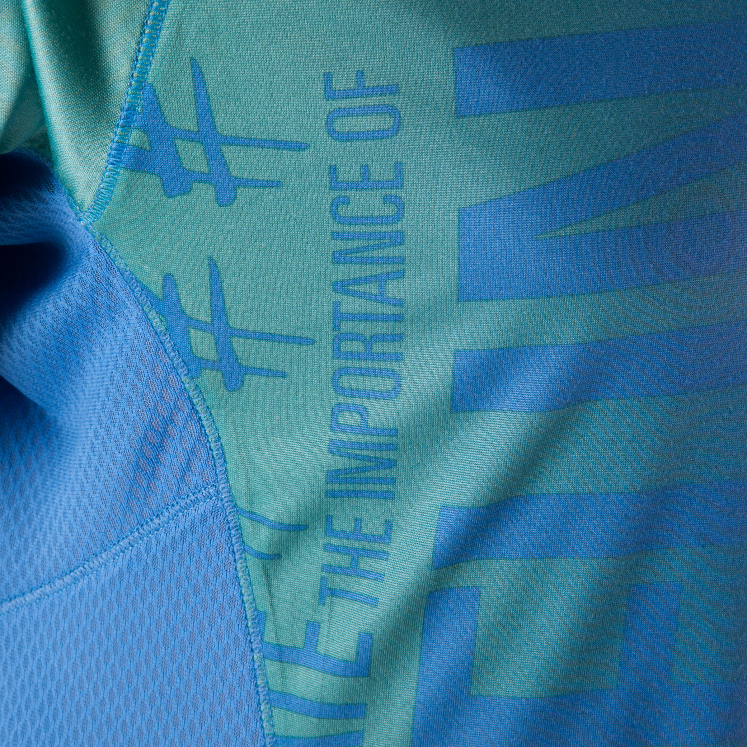 Elio Print Men's Running T-shirt - blue puzzle 19/21