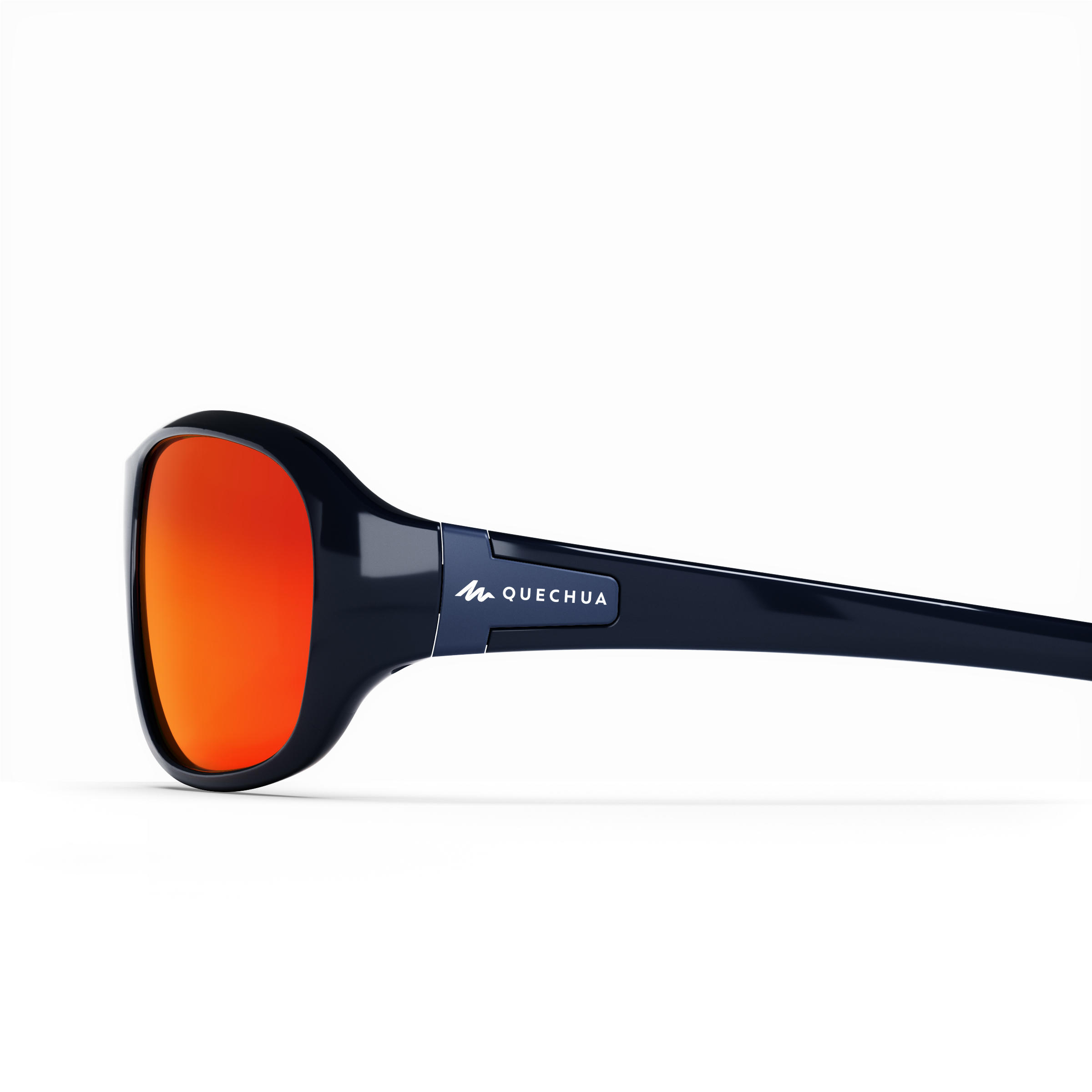 MH T500 category 4 hiking sunglasses - Kids - Navy blue, Grey - Quechua -  Decathlon