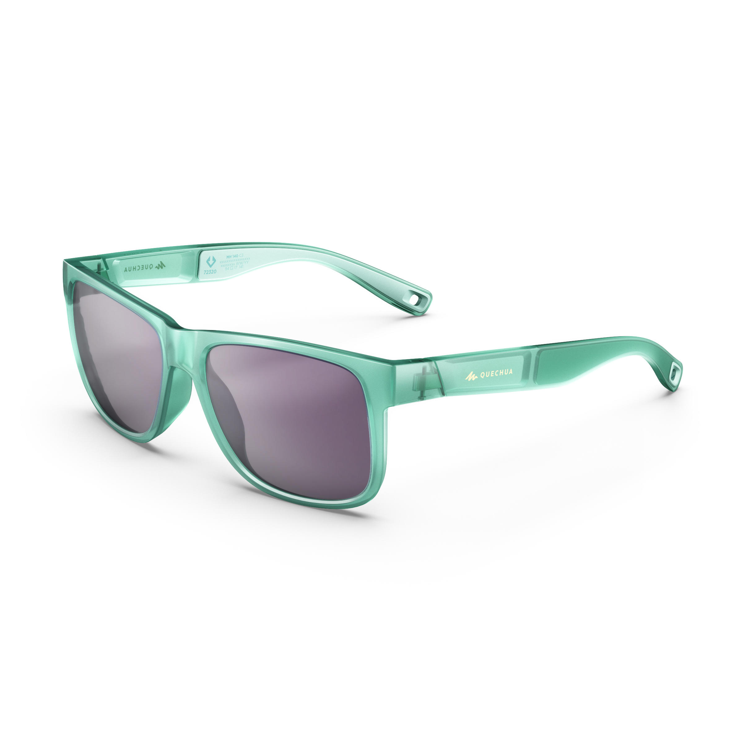 Gafas de sol de senderismo adulto MH140 negro y azul categoría 3 QUECHUA |  Decathlon