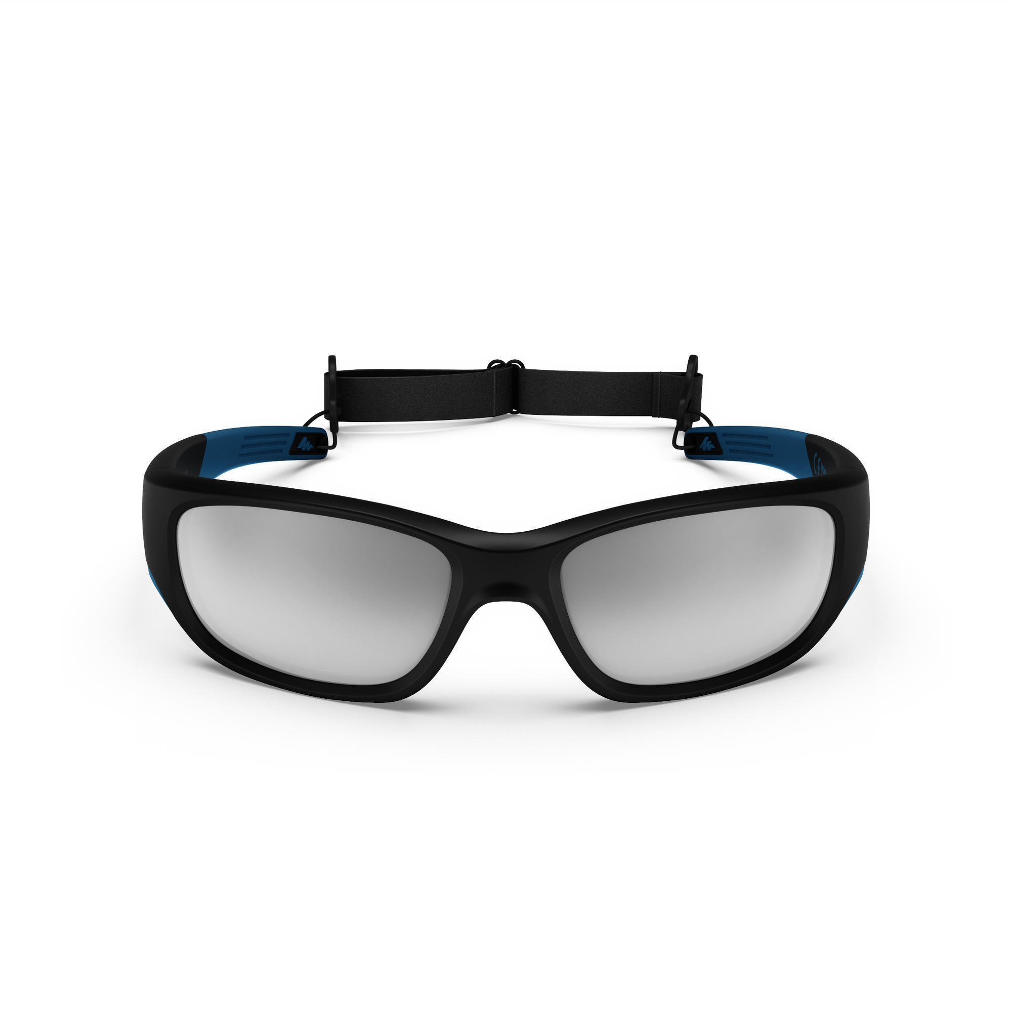 Occhiali bambino di più di 10 anni MH MHT550 categoria 4 neri e azzurri  QUECHUA | DECATHLON
