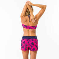 Women's boardshorts with elastic waistband and drawstring TINI WAKO