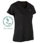 Women's Running T-Shirt Run Dry+ - black
