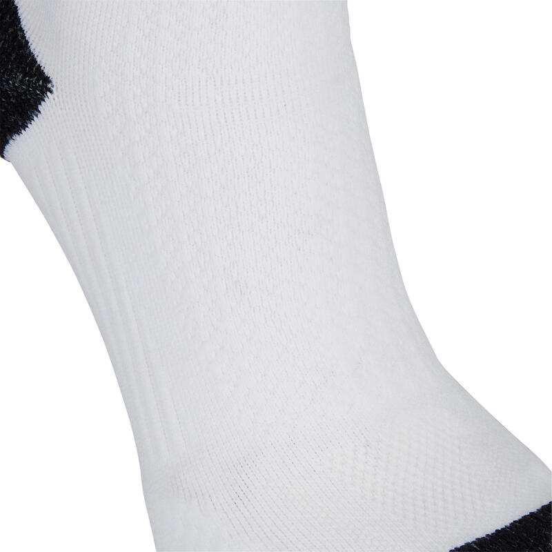 CHAUSSETTES DE RUNNING MI-HAUTEURS ÉPAISSES KIPRUN BLANCHES