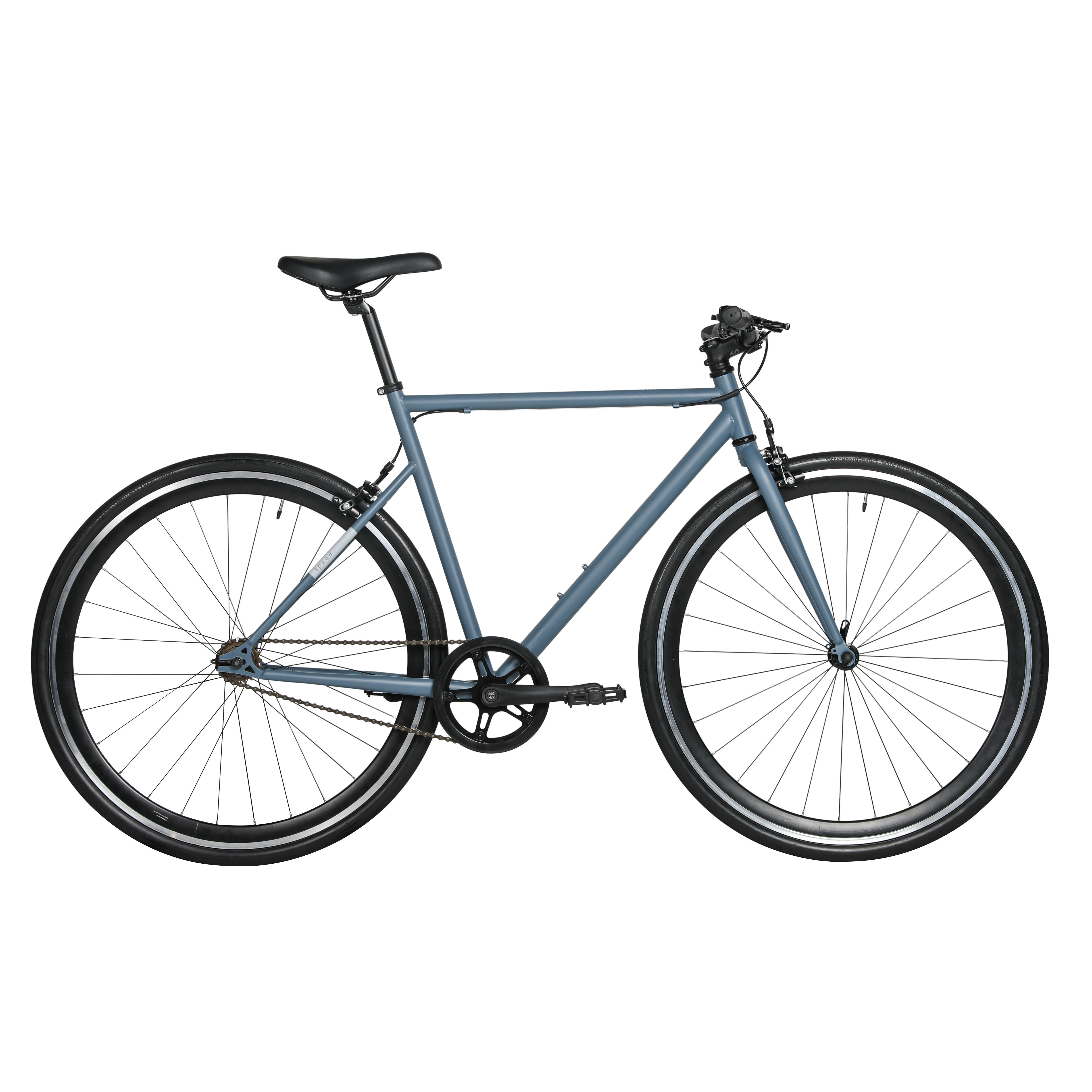 28'' Single-Speed Bike - 500 Grey - ELOPS